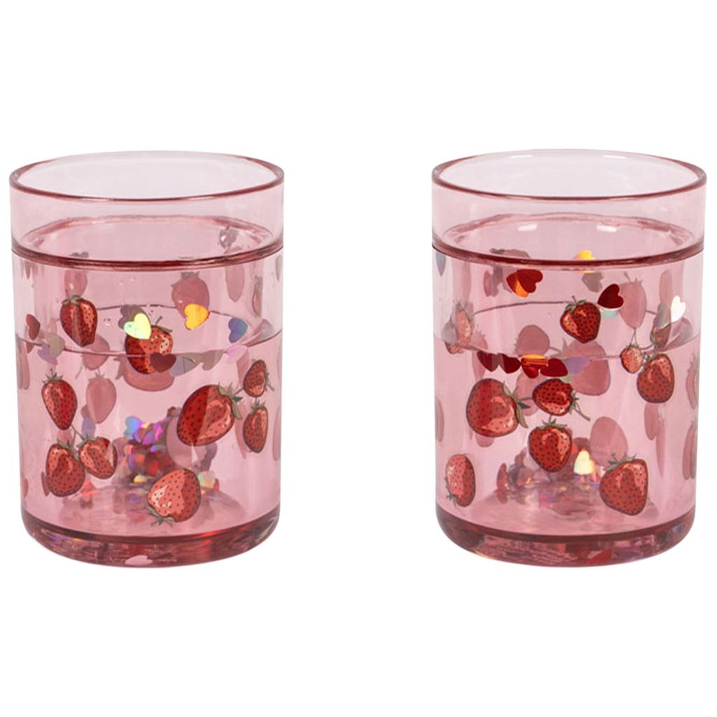 2-Pack Glitter Cups Fragola