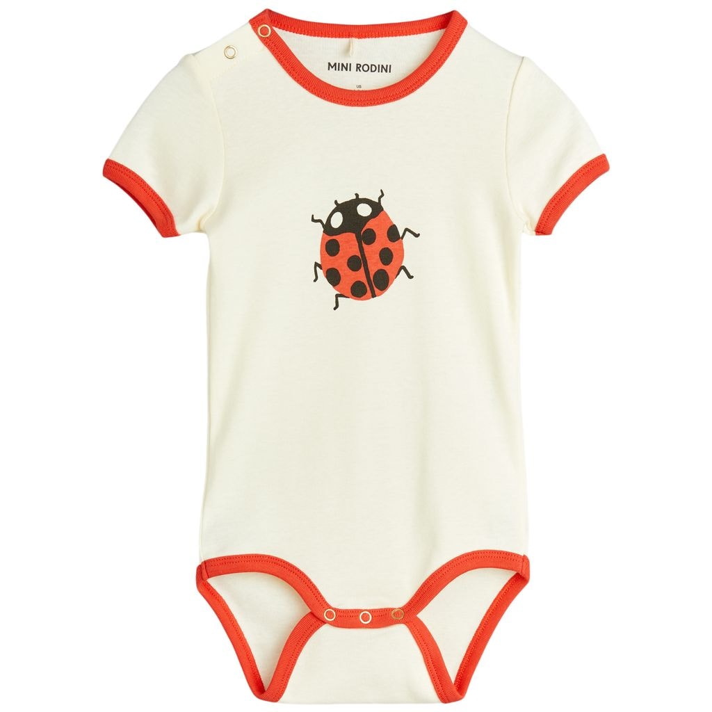Ladybugs Baby Body Offwhite