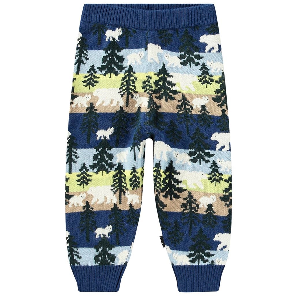 Sol Strikket Bukser Forest Bears