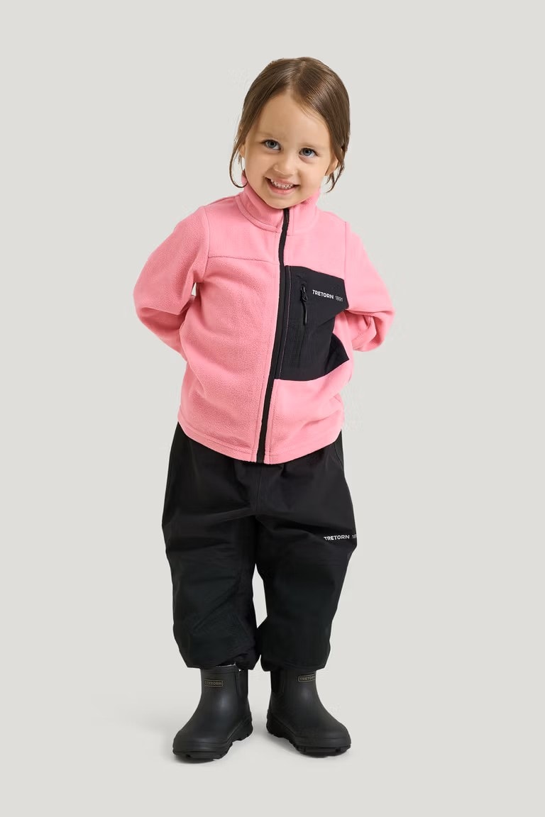 Scout Vindfleecejacka Chateau Rose