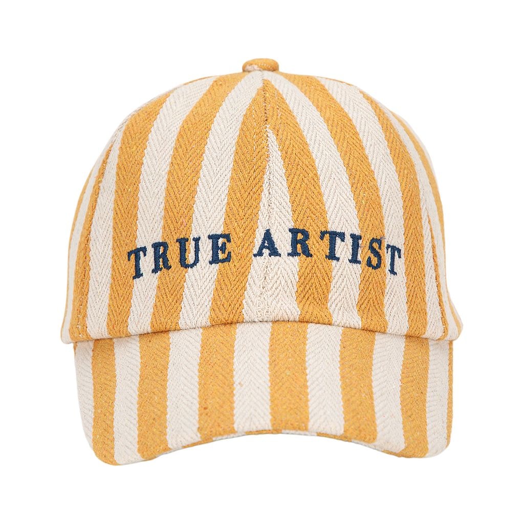 Nº01 Naples Cap Yellow Stripes