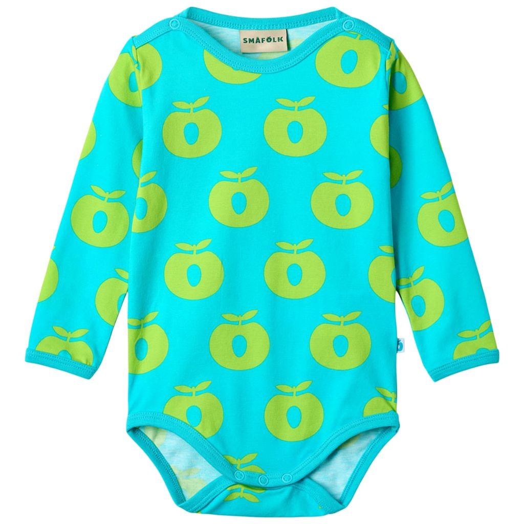 Apples Baby Body Blue Atoll