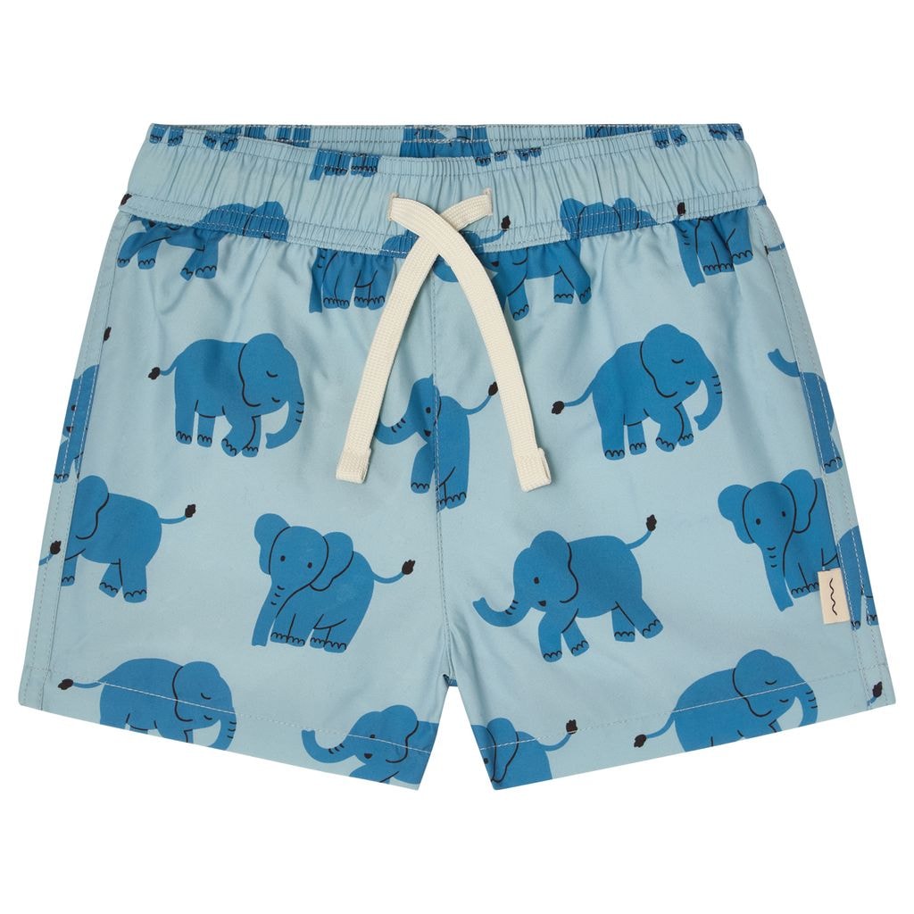 Strömstad Badeshorts Blue Elephant