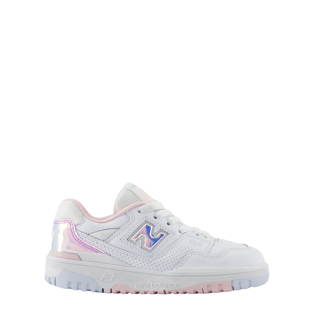 550 Kids Lace Sneakers White