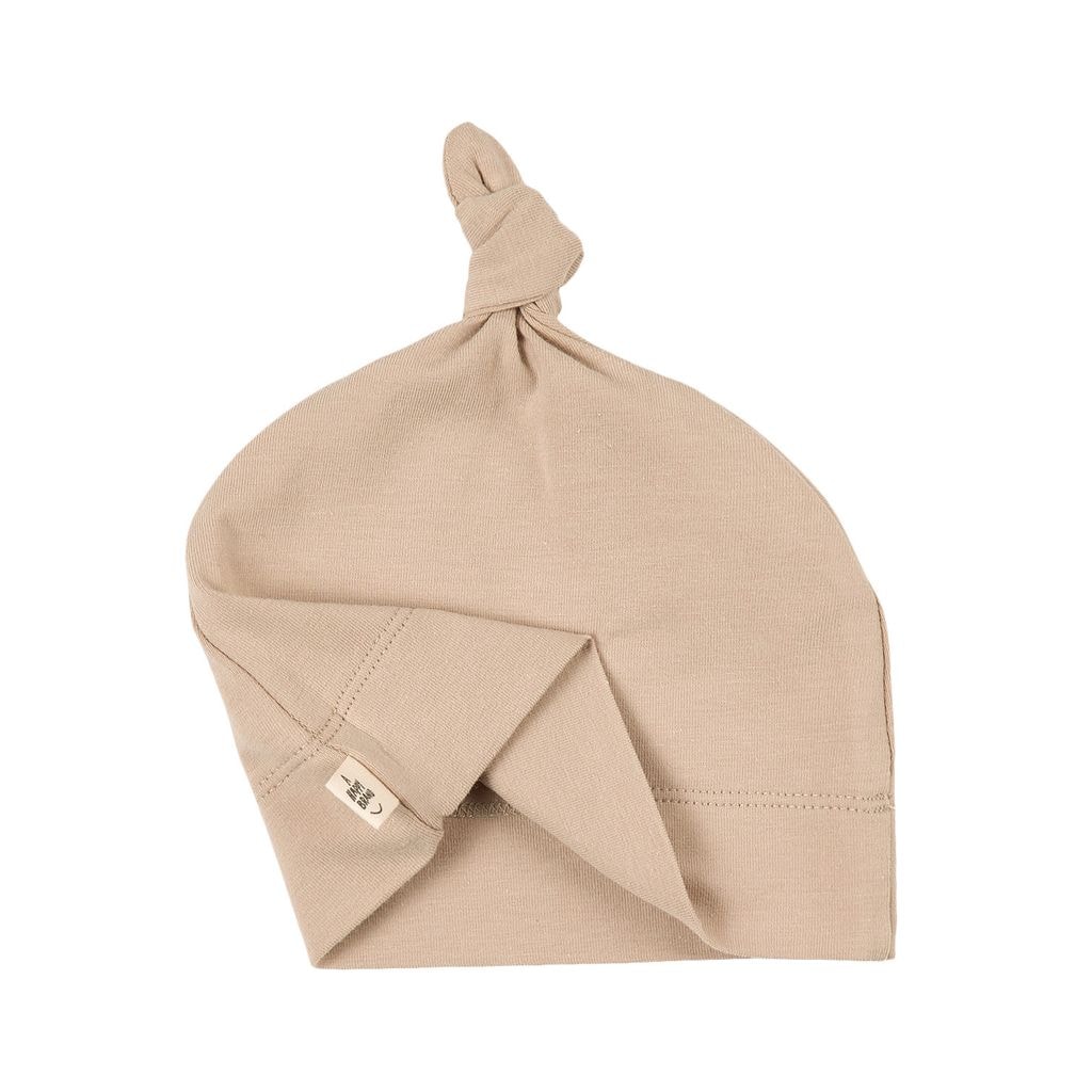 Knot Baby Beanie Sand