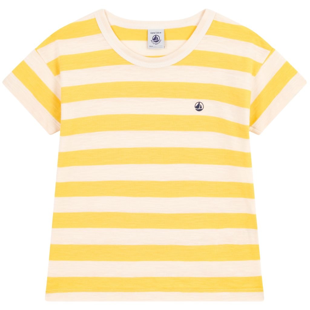 Striped T-Shirt Yellow
