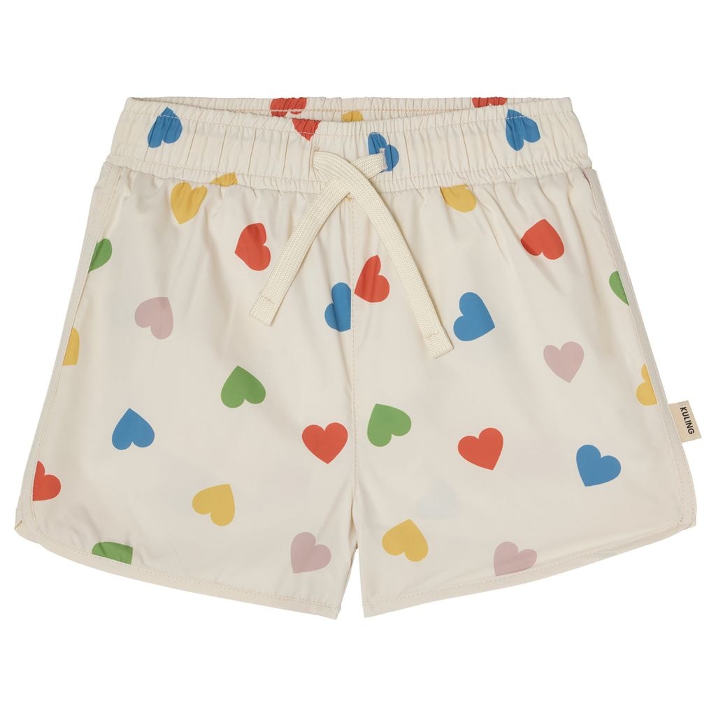 Lisbon Badeshorts Rainbow Hearts