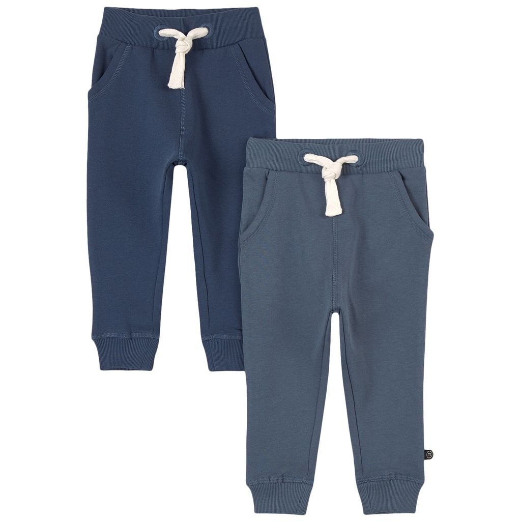 2-Pack Basic Mjukisbyxor Blå