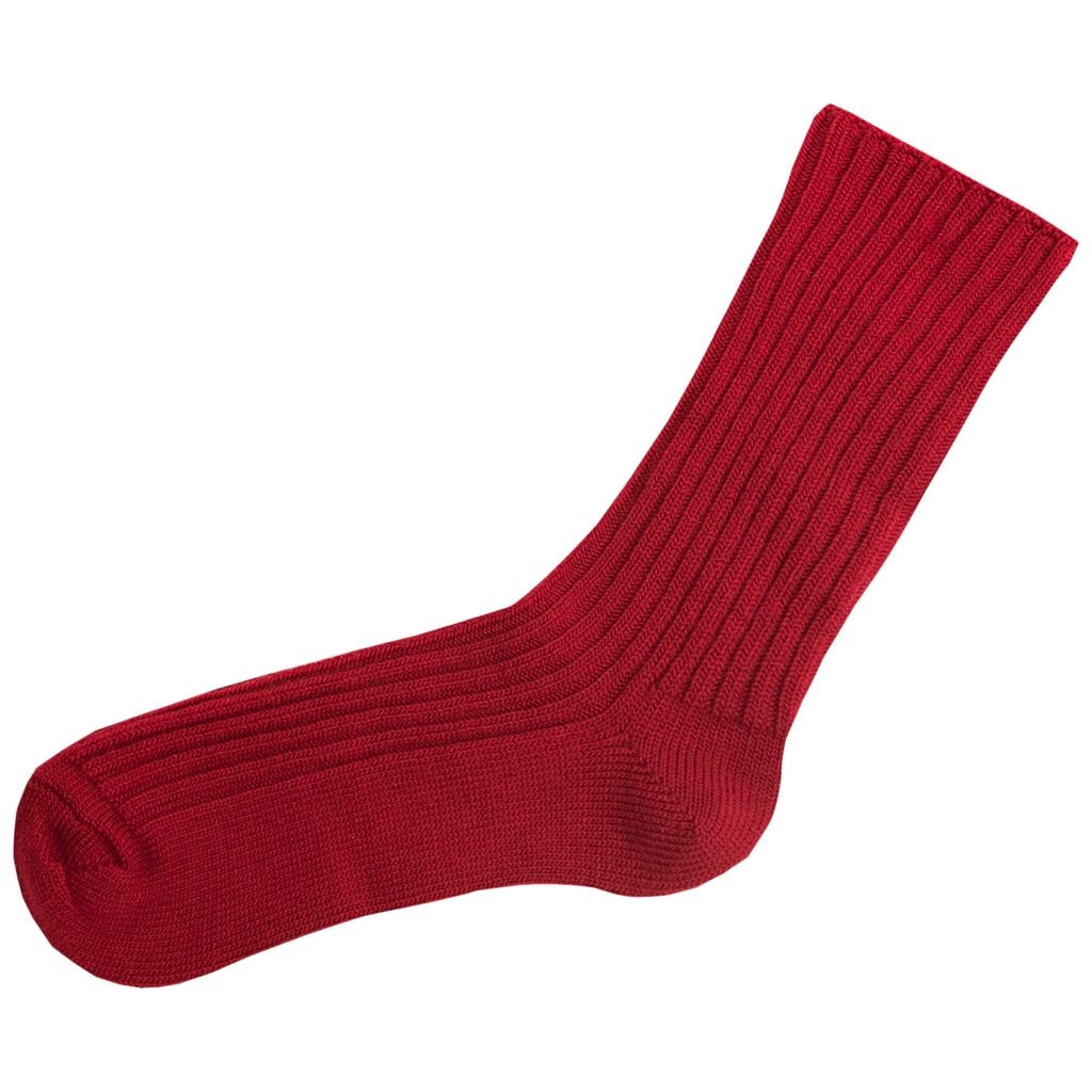 Wool Socks Red