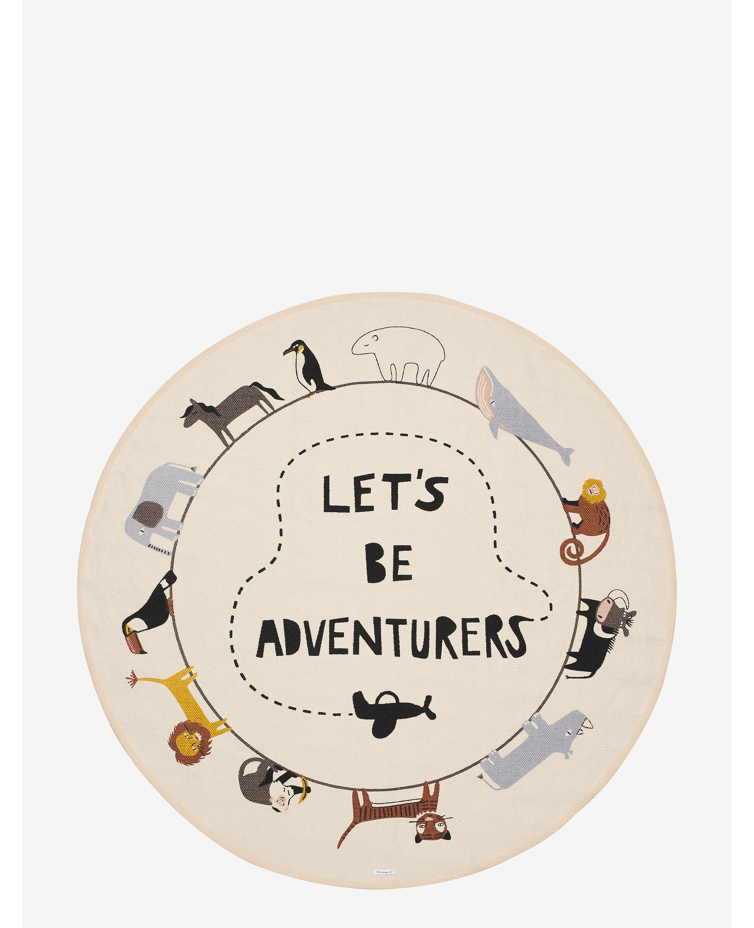 Let's Be Adventurers Tæppe
