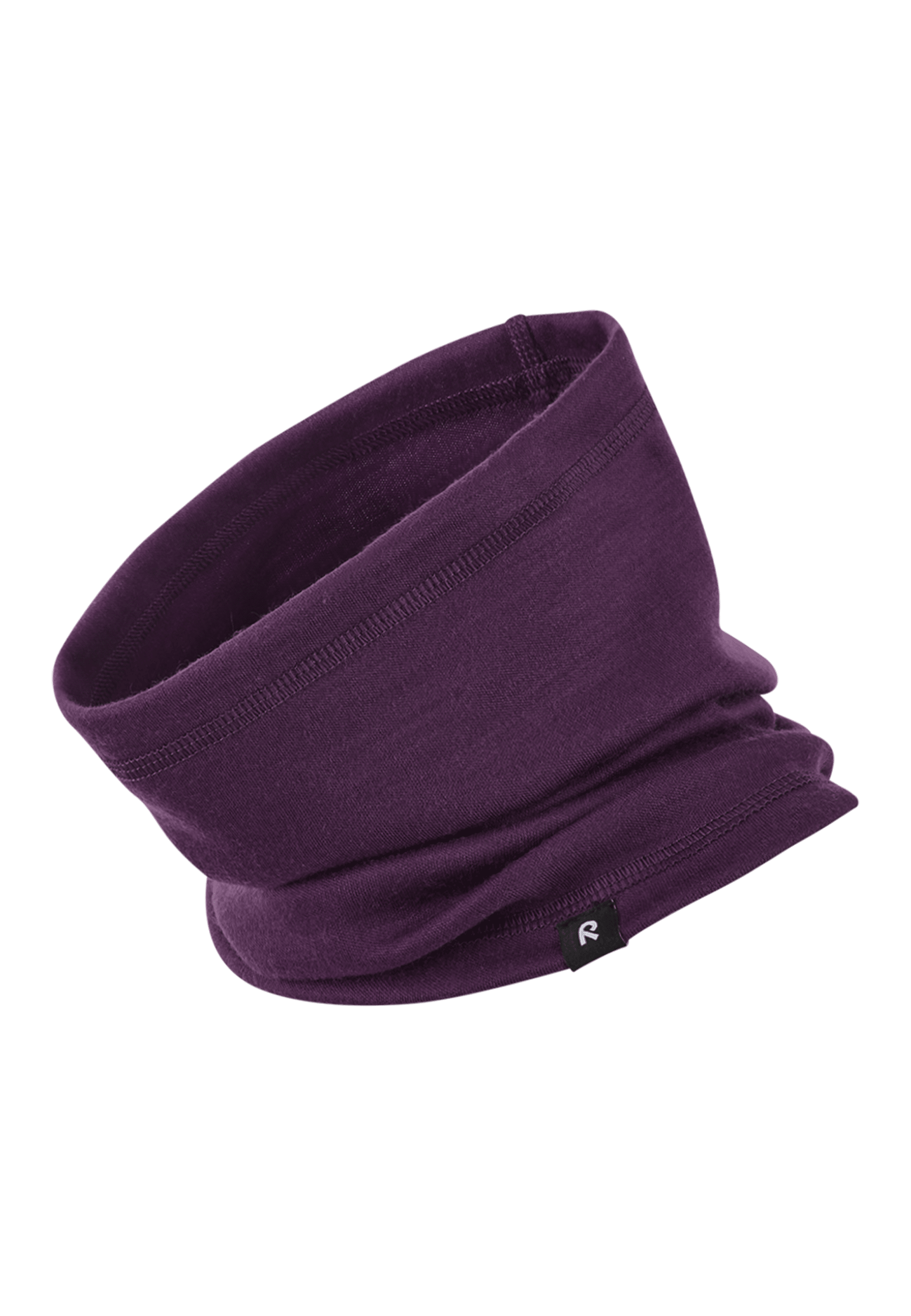 Aarni Merino Wool Tube Scarf Deep Purple
