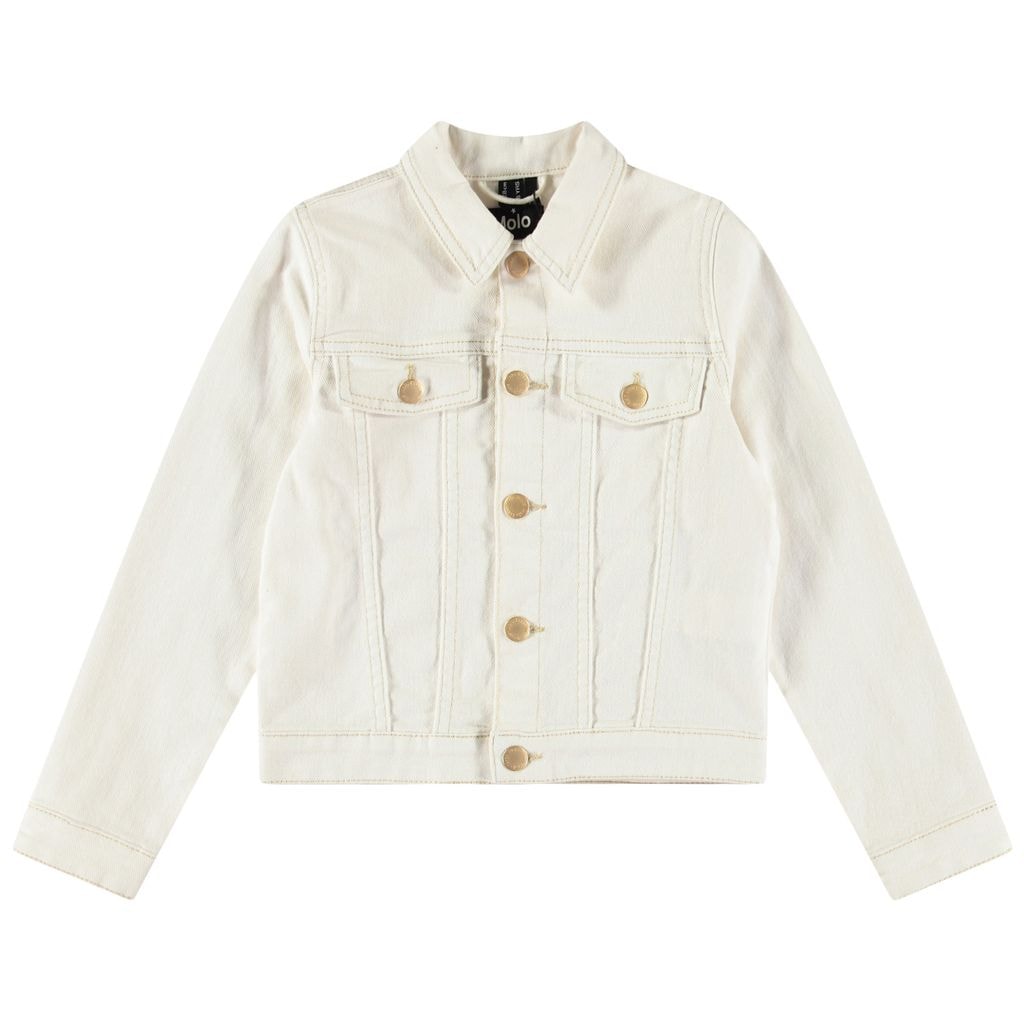 Heidi Denim Jacket Crisp White