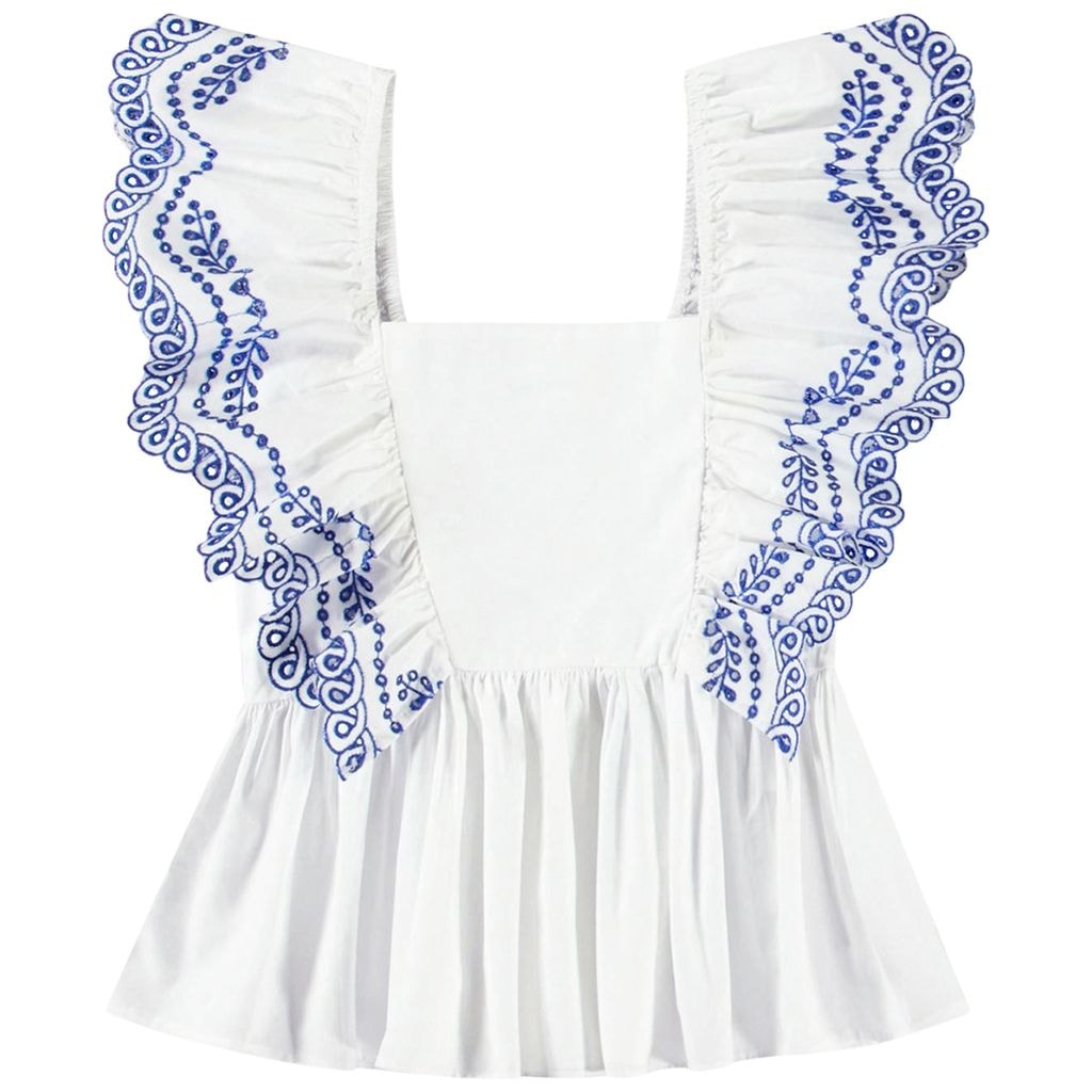 Rosamond Blouse Crisp White