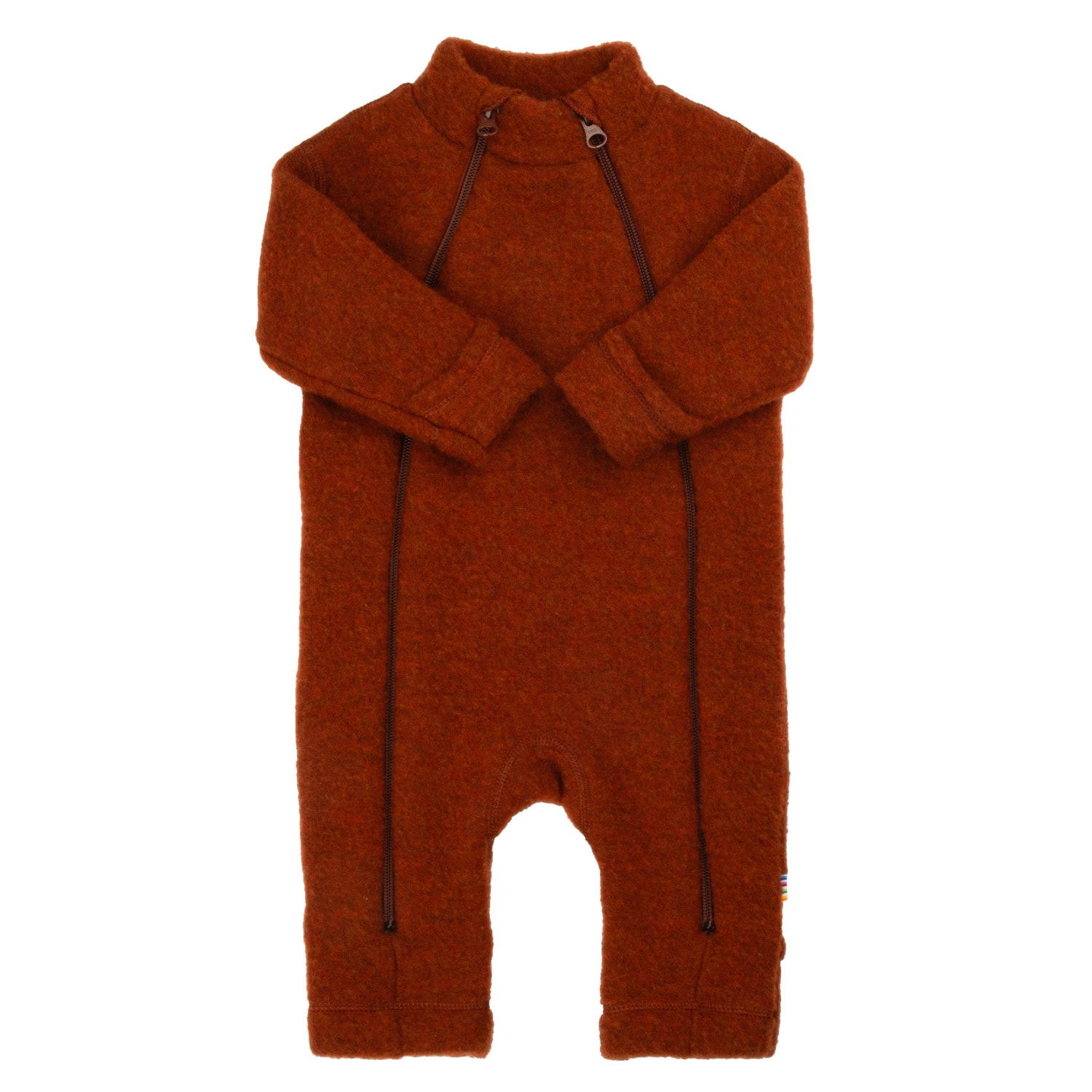 Soft Wool Jumpsuit 2 In 1 Russet 