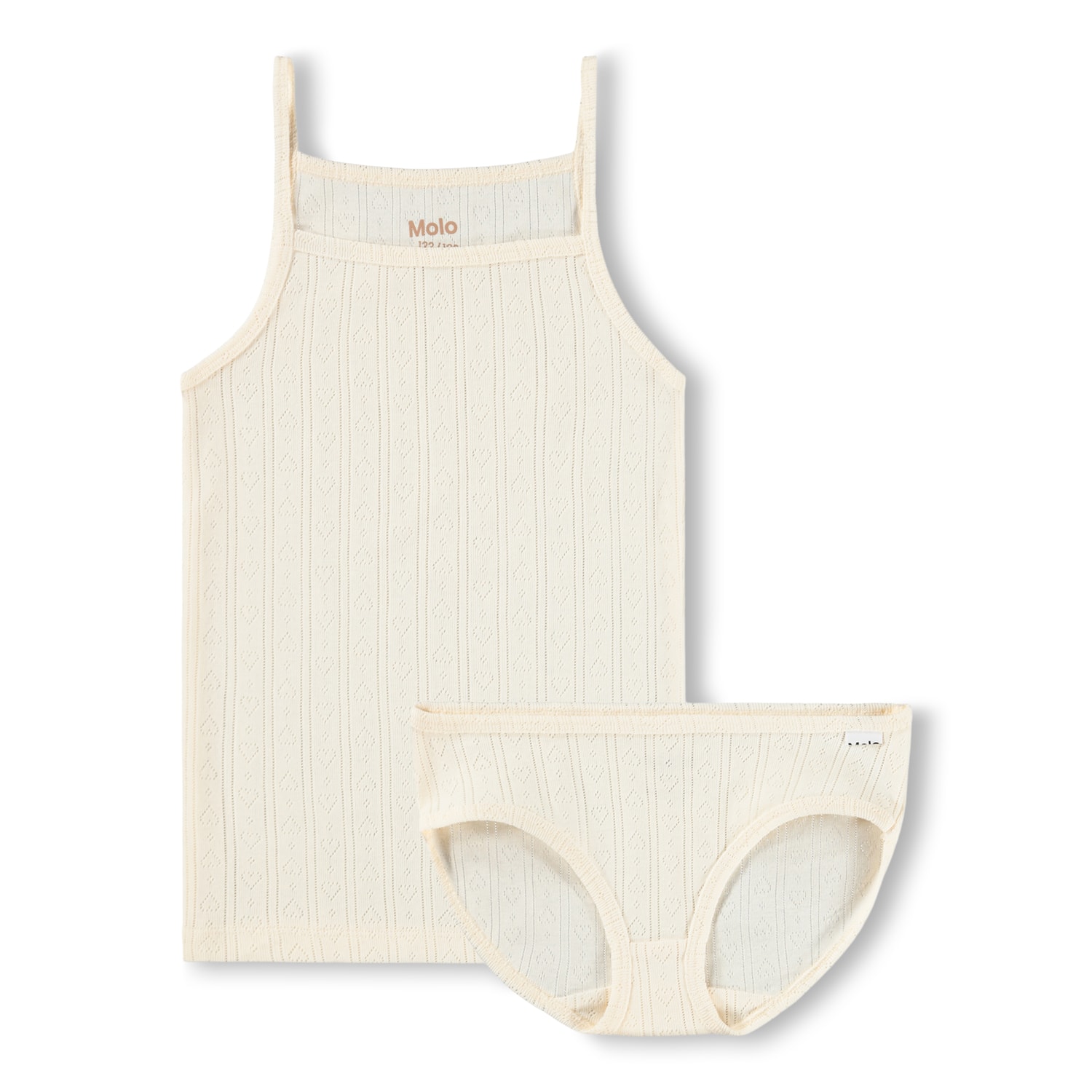 GOTS Janice Aseta Pearled Ivory 