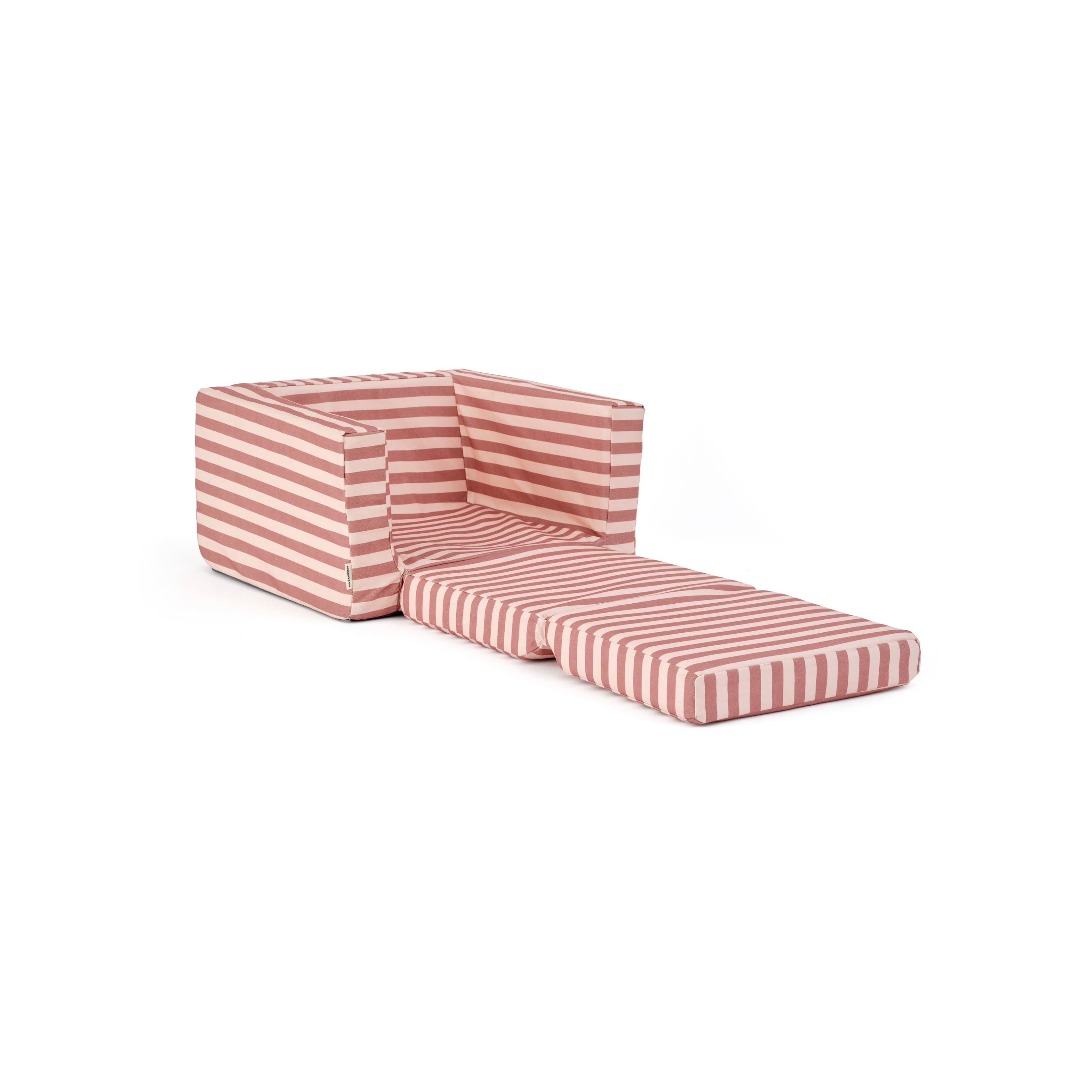 Sammenleggbar Lenestol Stripe Clay Pink