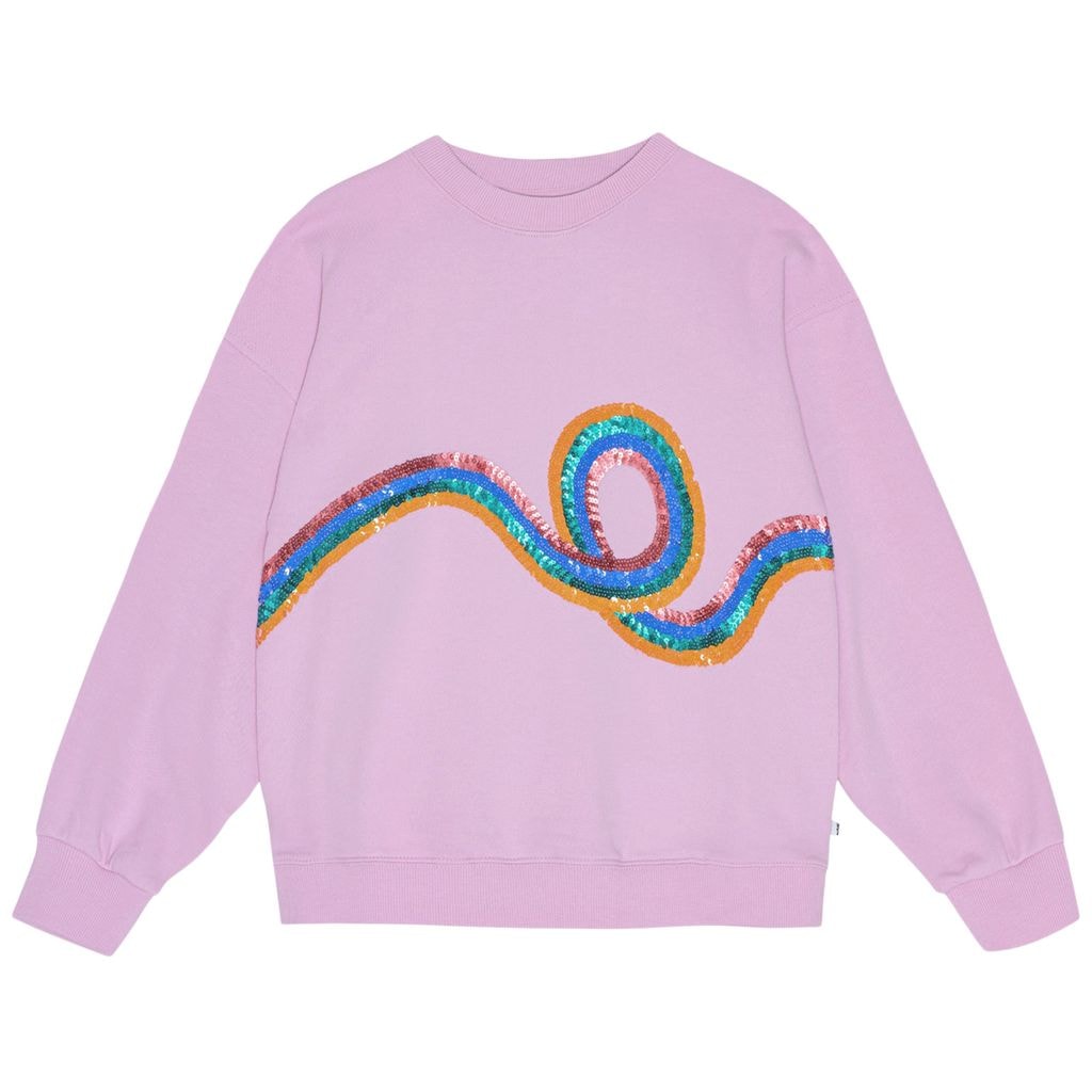 GOTS Maxi Sweatshirt Lavendel