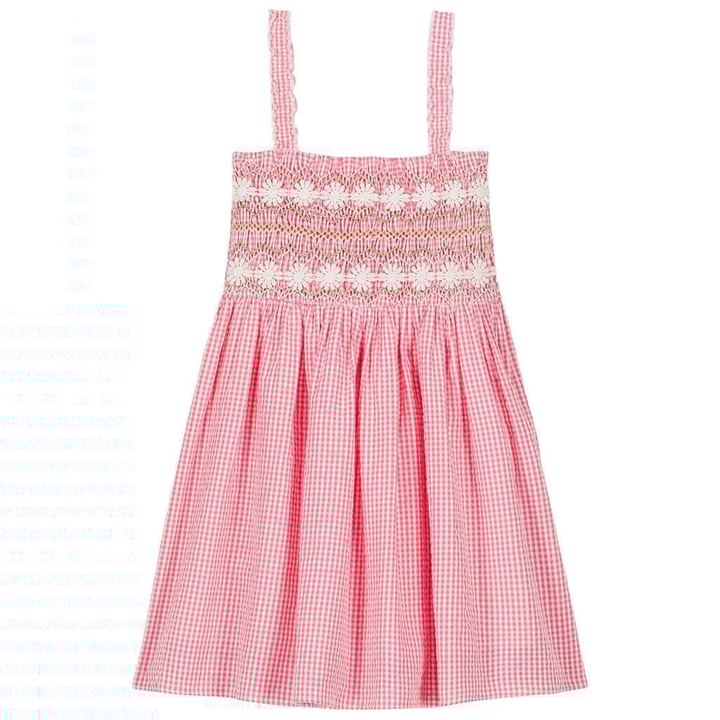 Tessa Kjole Pink Fragola Vichy