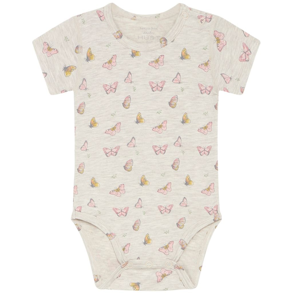 Bue Mönstrad Baby Body Shrimp