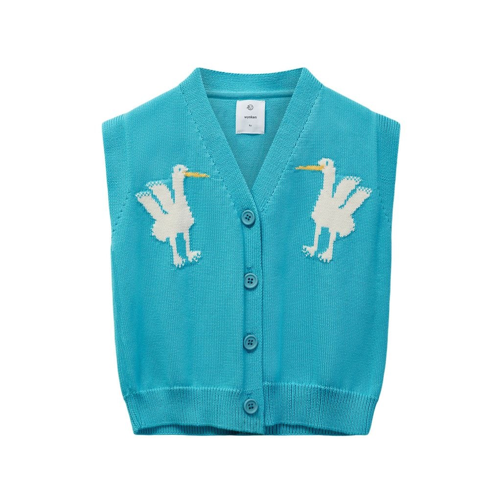 Hi Flyer Waistcoat Turquoise