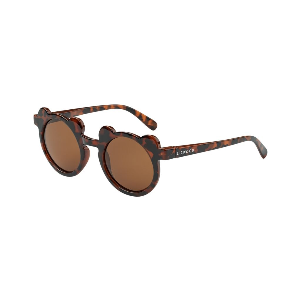 Darla Mr Bear Solbriller 4-10 Y Dark Tortoise Shiny