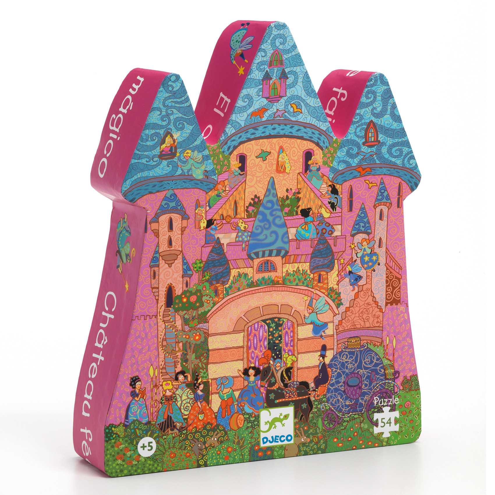 54-brikkers Puslespill Fairy Castle