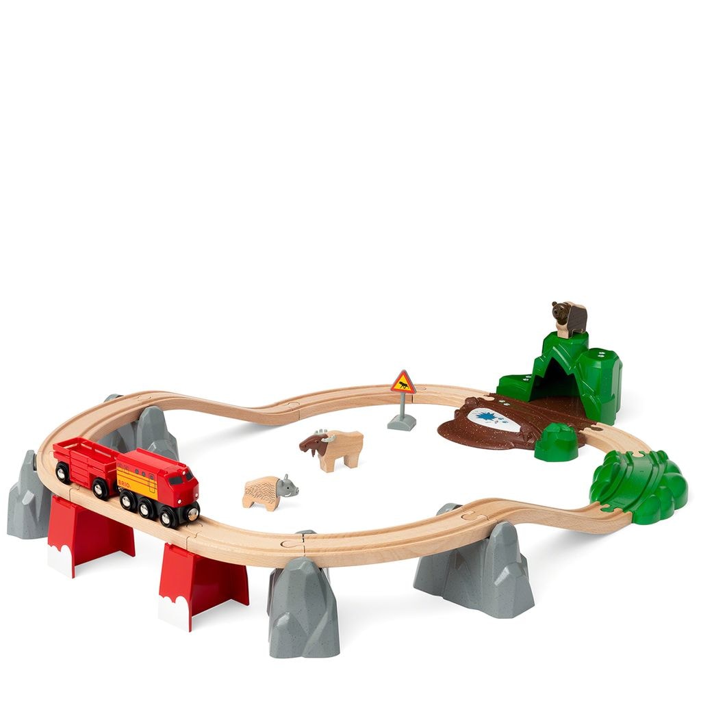 BRIO® World - 33988 Nordic Animal Togsett
