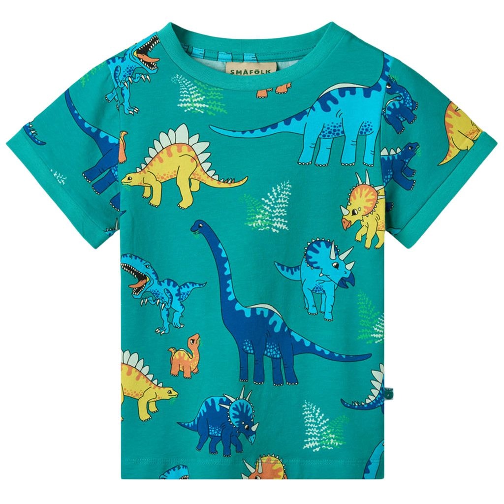 Dinosaurs T-skjorte Teal