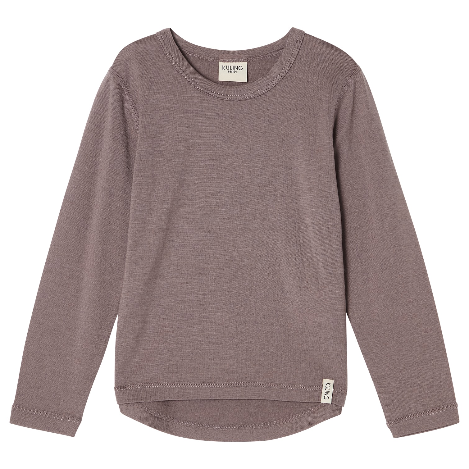 Canberra Wool Baselayer Top Lilac