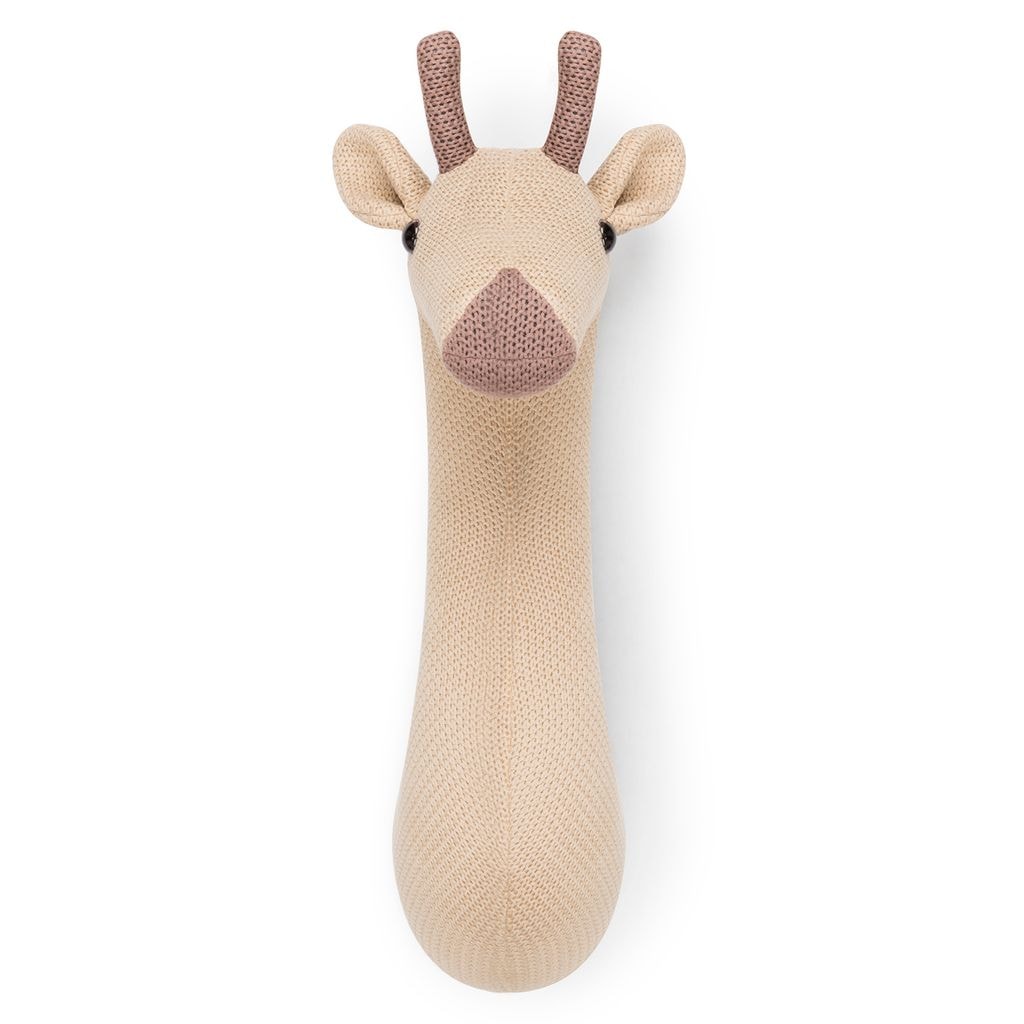 Giraffe Seinäkoriste Beige