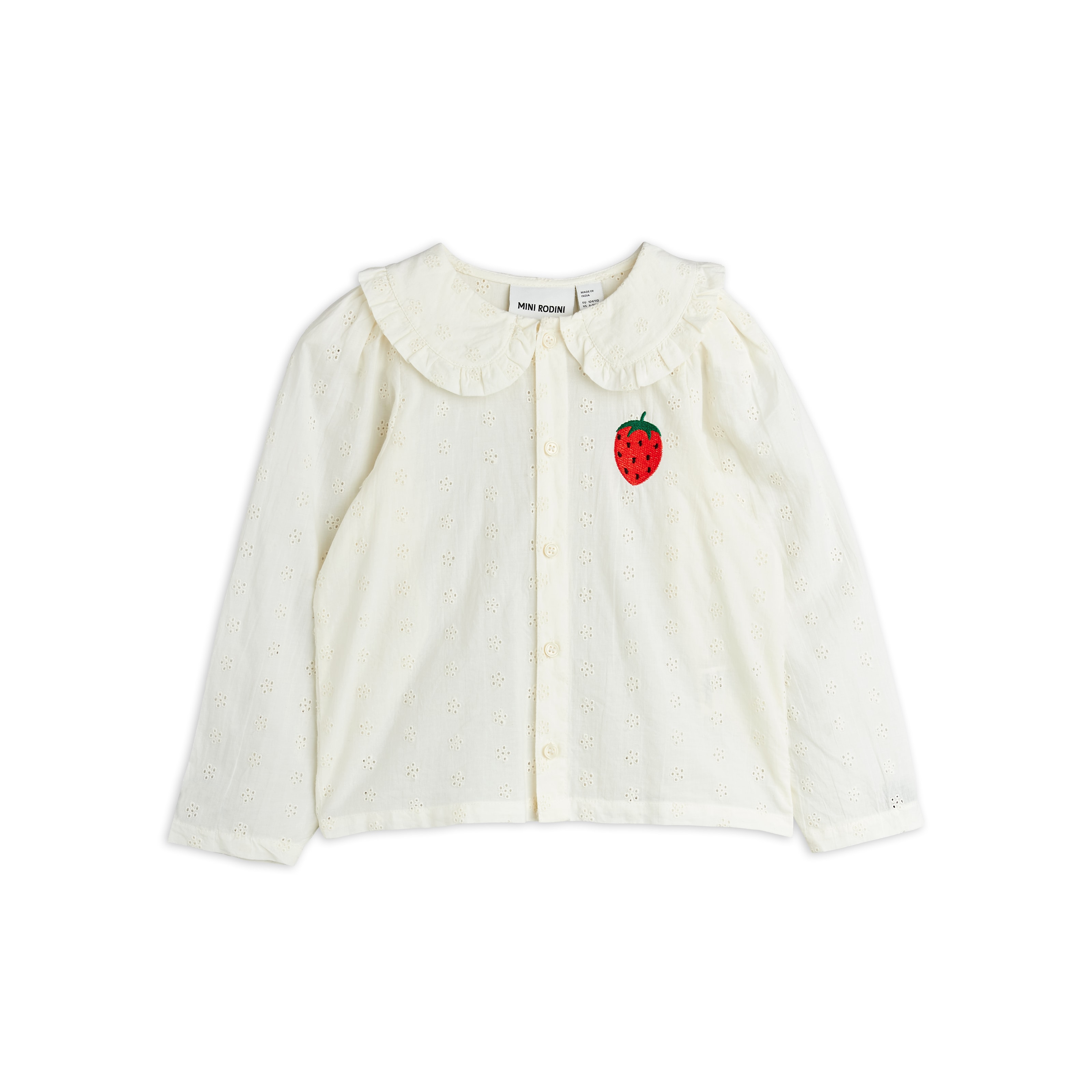 GOTS Strawberry Emb Blouse