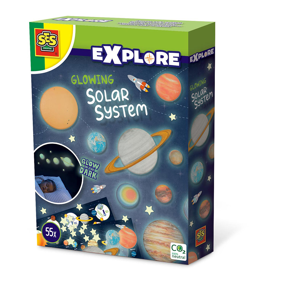 Glow In The Dark Solsystemet