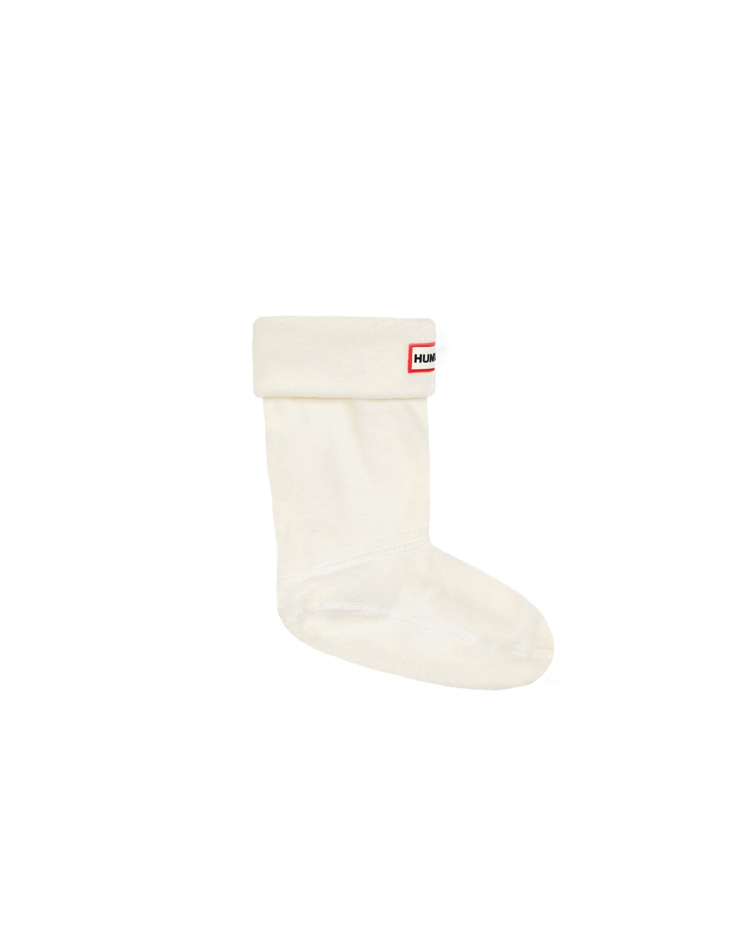 Kids Fleece Boot Socks Hunter White 