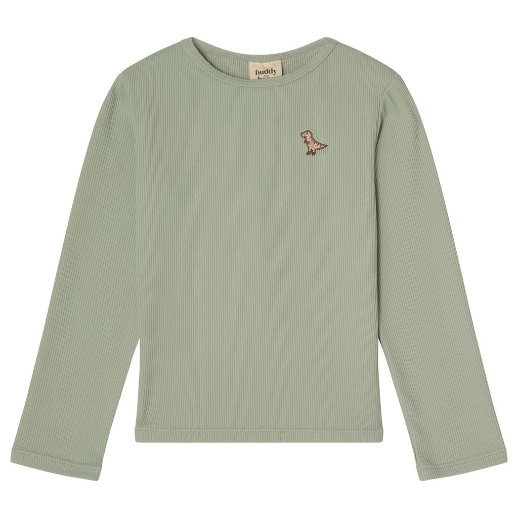 Malin UV Rash Vest Foam Green Dino