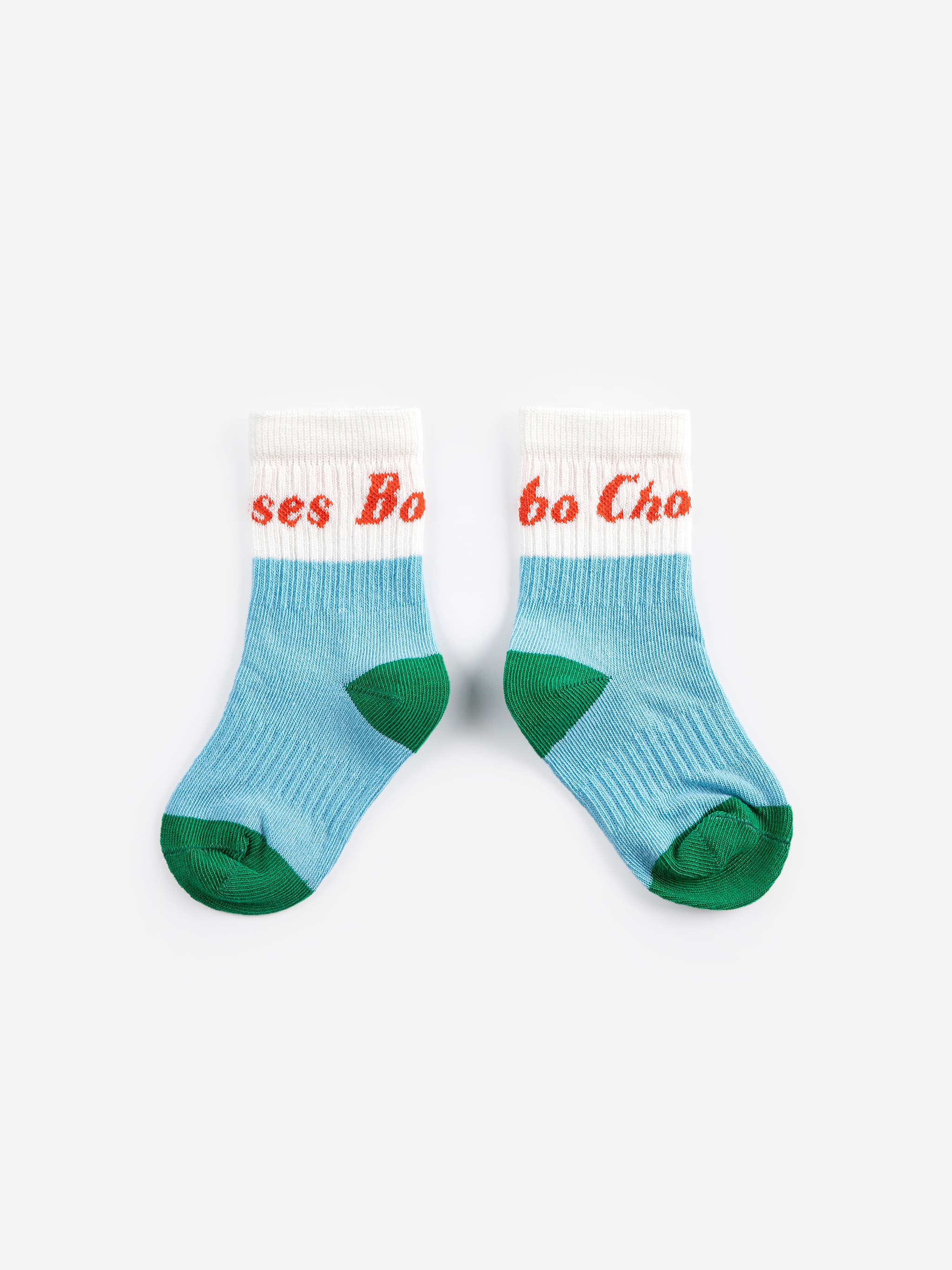 Bobo Choses Short Socks Light Blue 