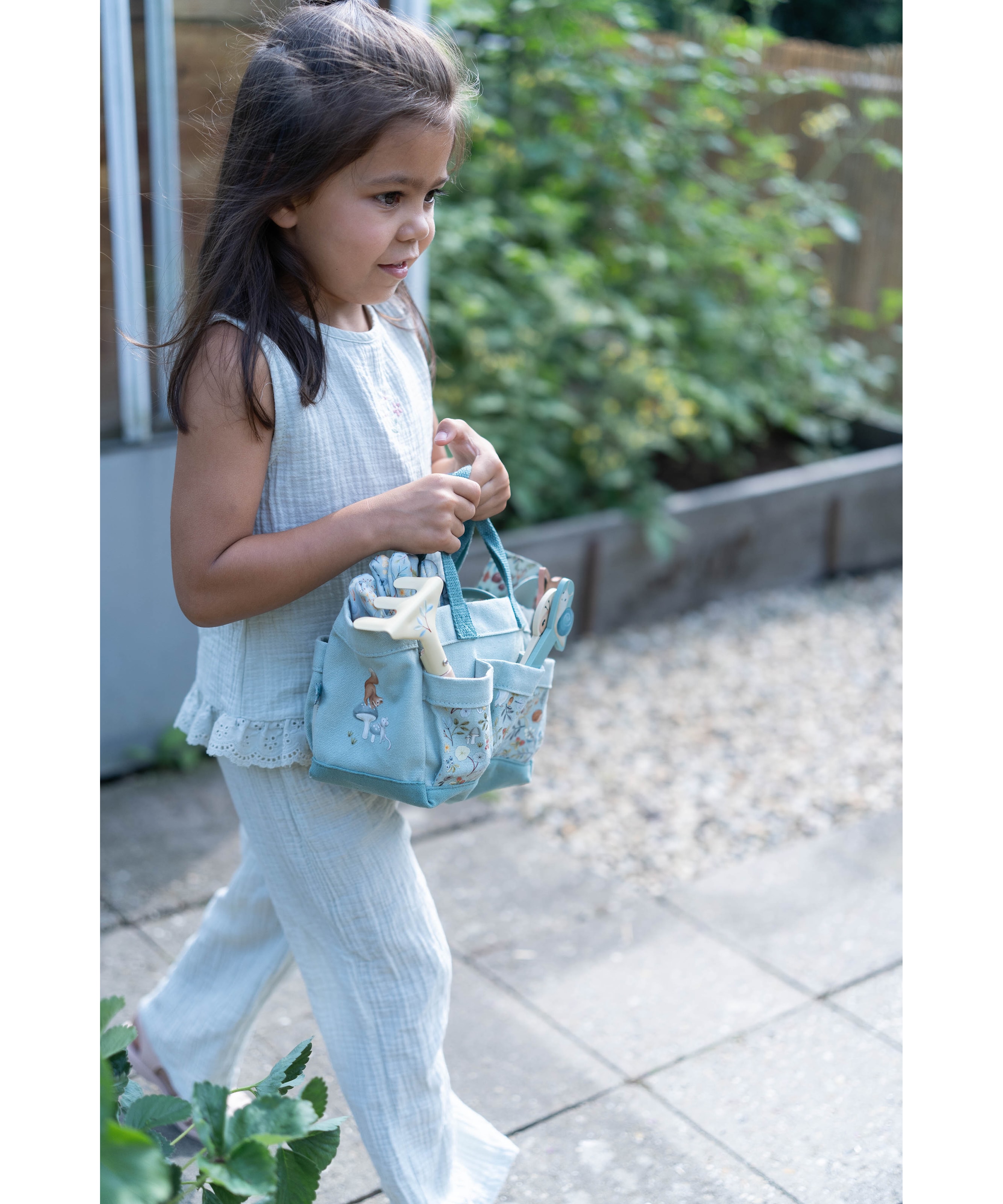Forest Friends Hageredskapssett Med 10 Deler Blue