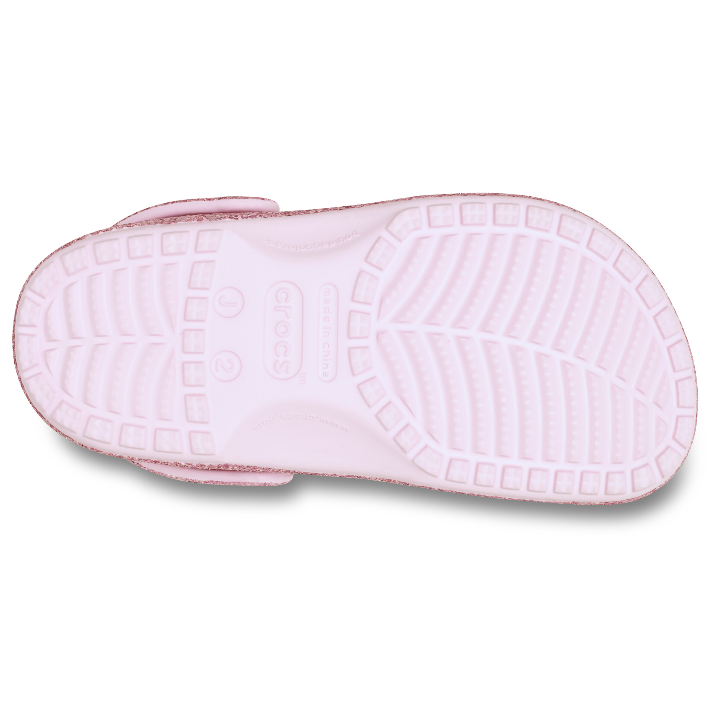 Crocs Kids 클래식 청키 글리터 클로그