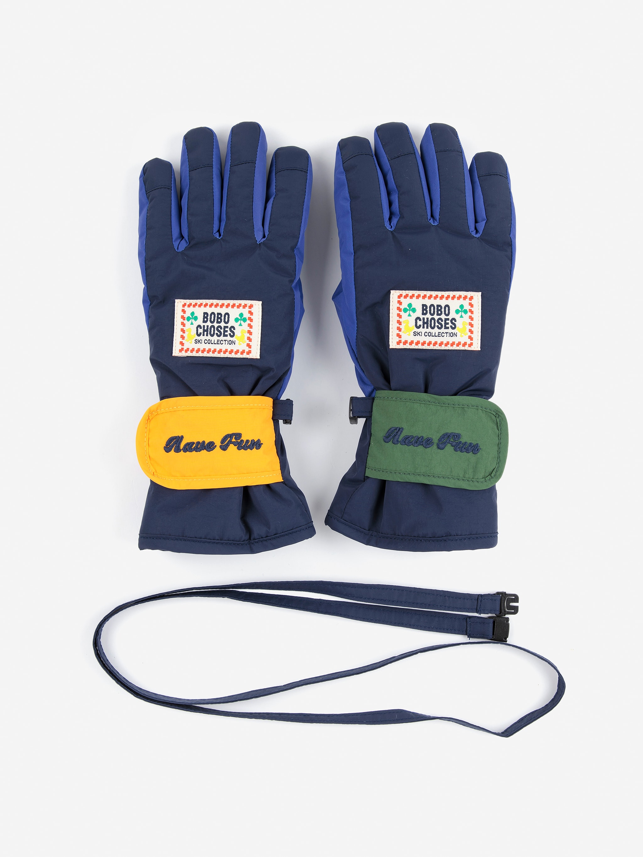 Bobo Choses Ski Gloves Fuchsia