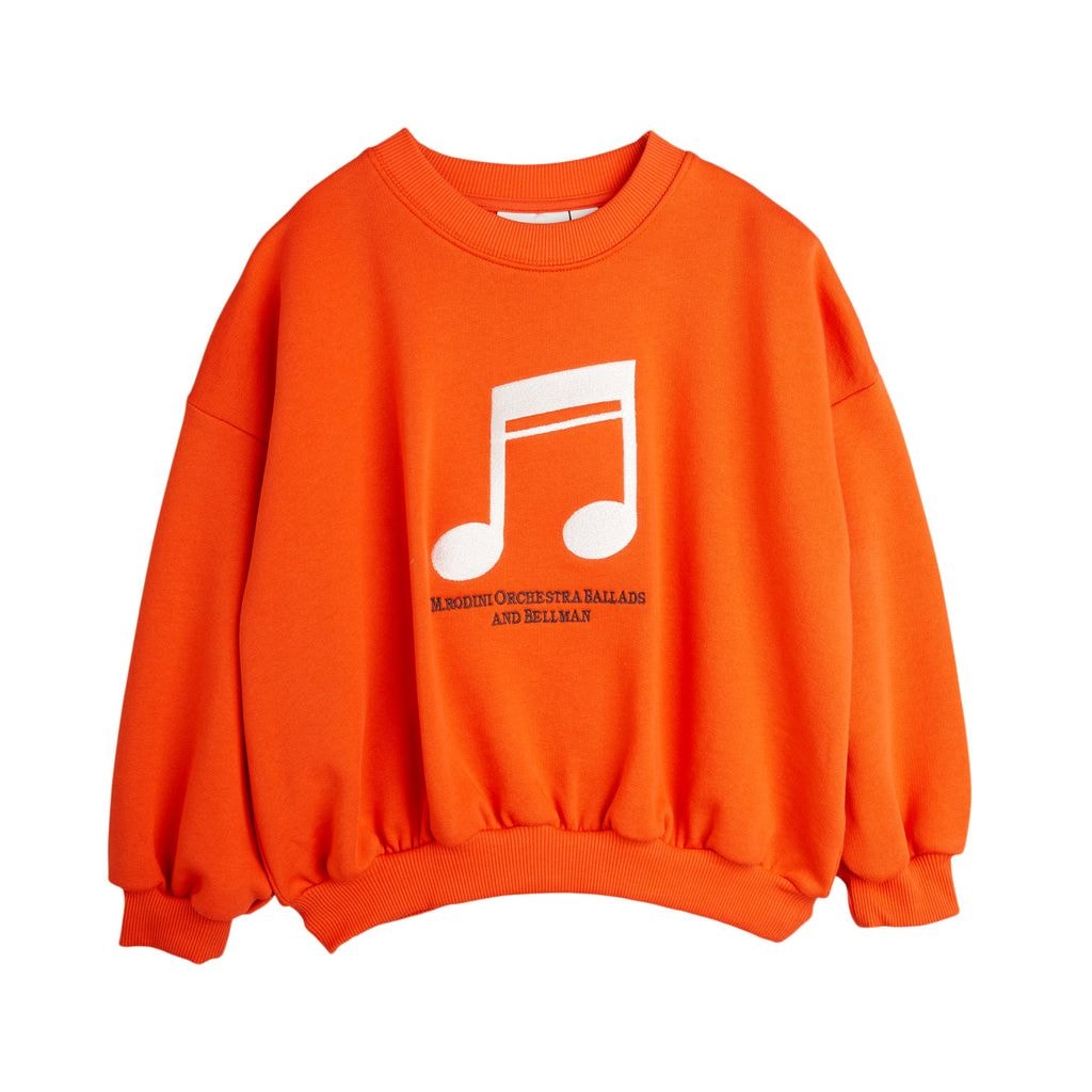 Note Sweatshirt Red