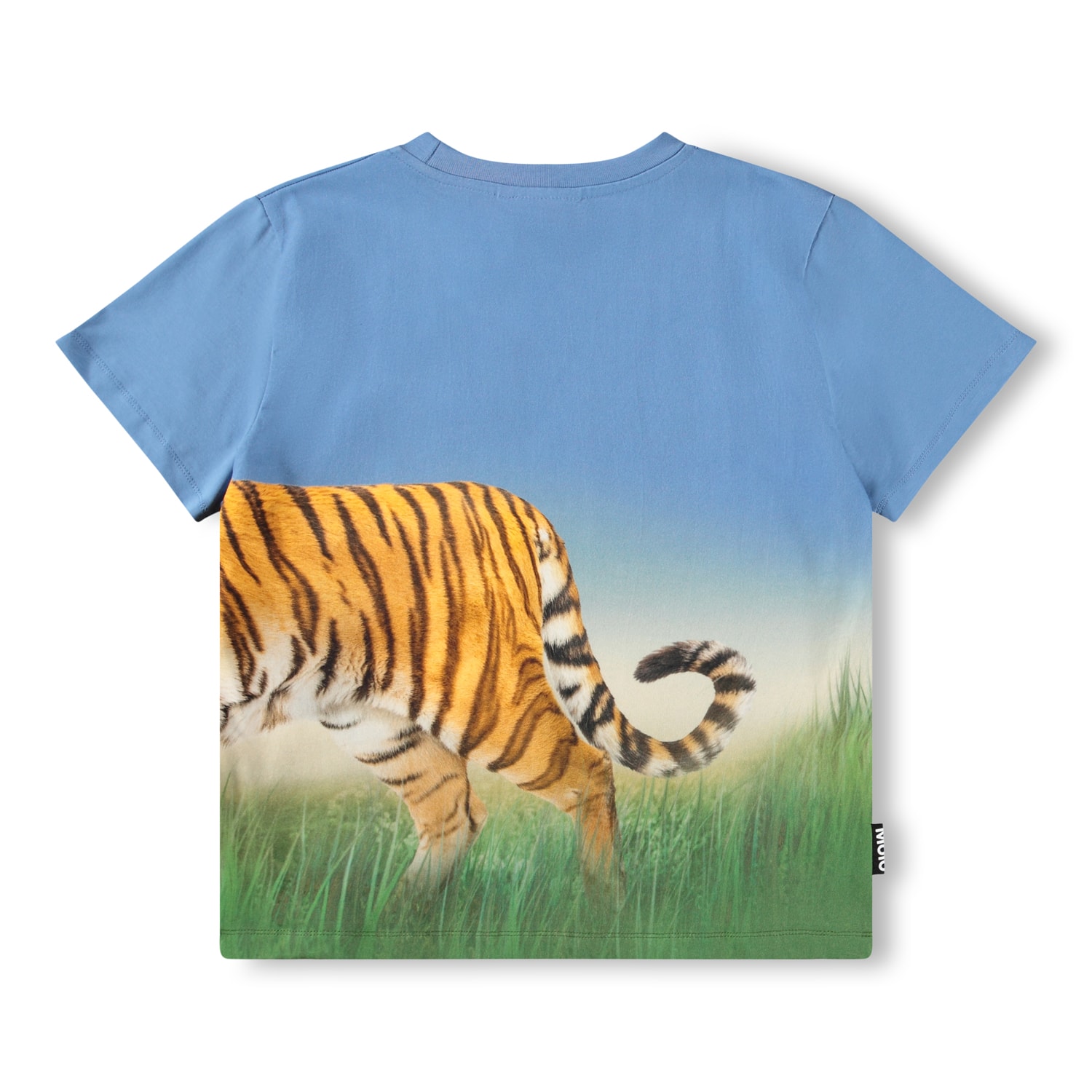 GOTS Rubin T-shirt Tiger On Blue