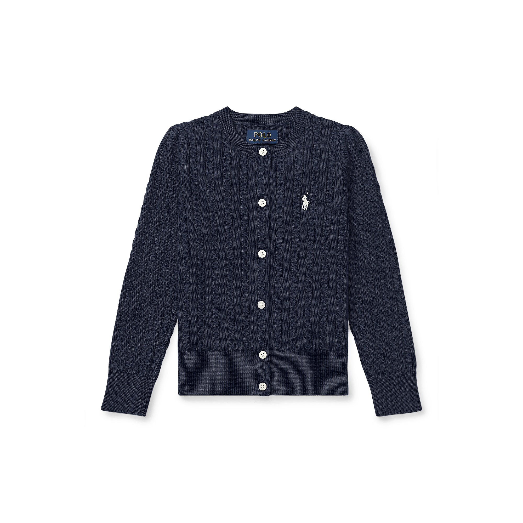 Mini-Cable カーディガン Hunter Navy | ベビーショップ - プレミアム