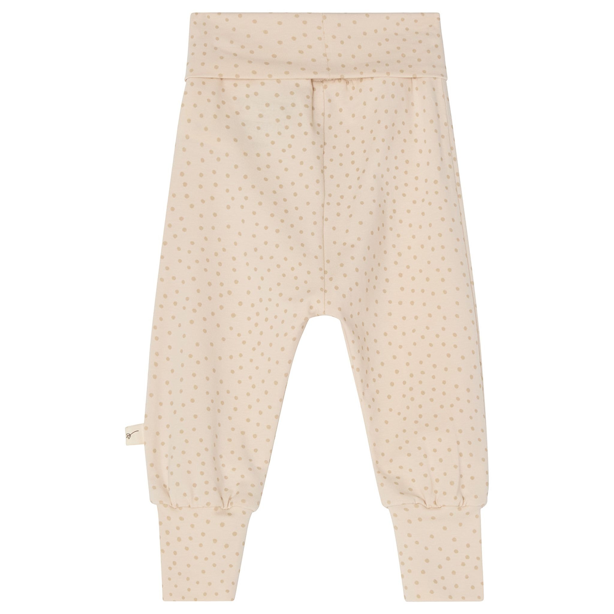 GOTS Hanna Babybyxa Beige Dots