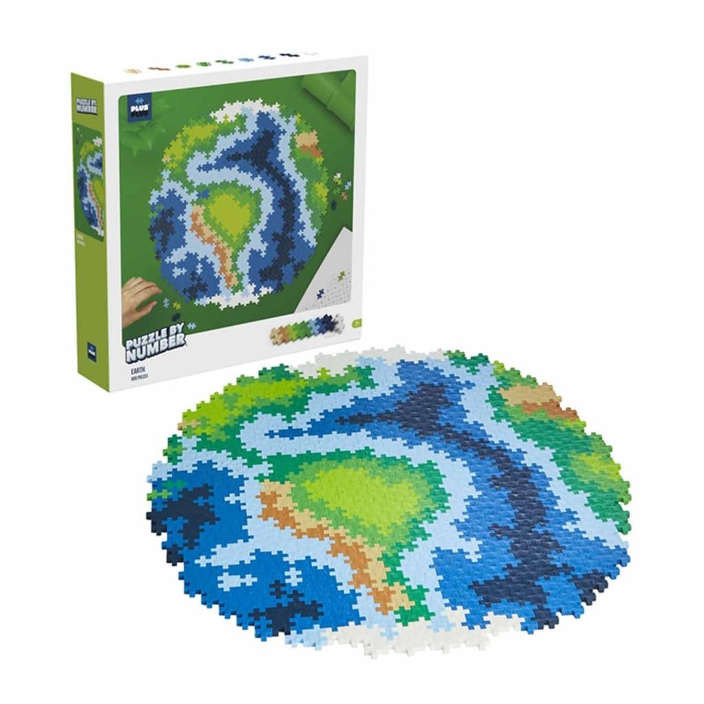 Puzzle By Number Earth Byggesæt