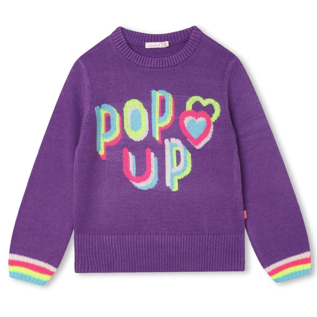Knit Sweater Purple