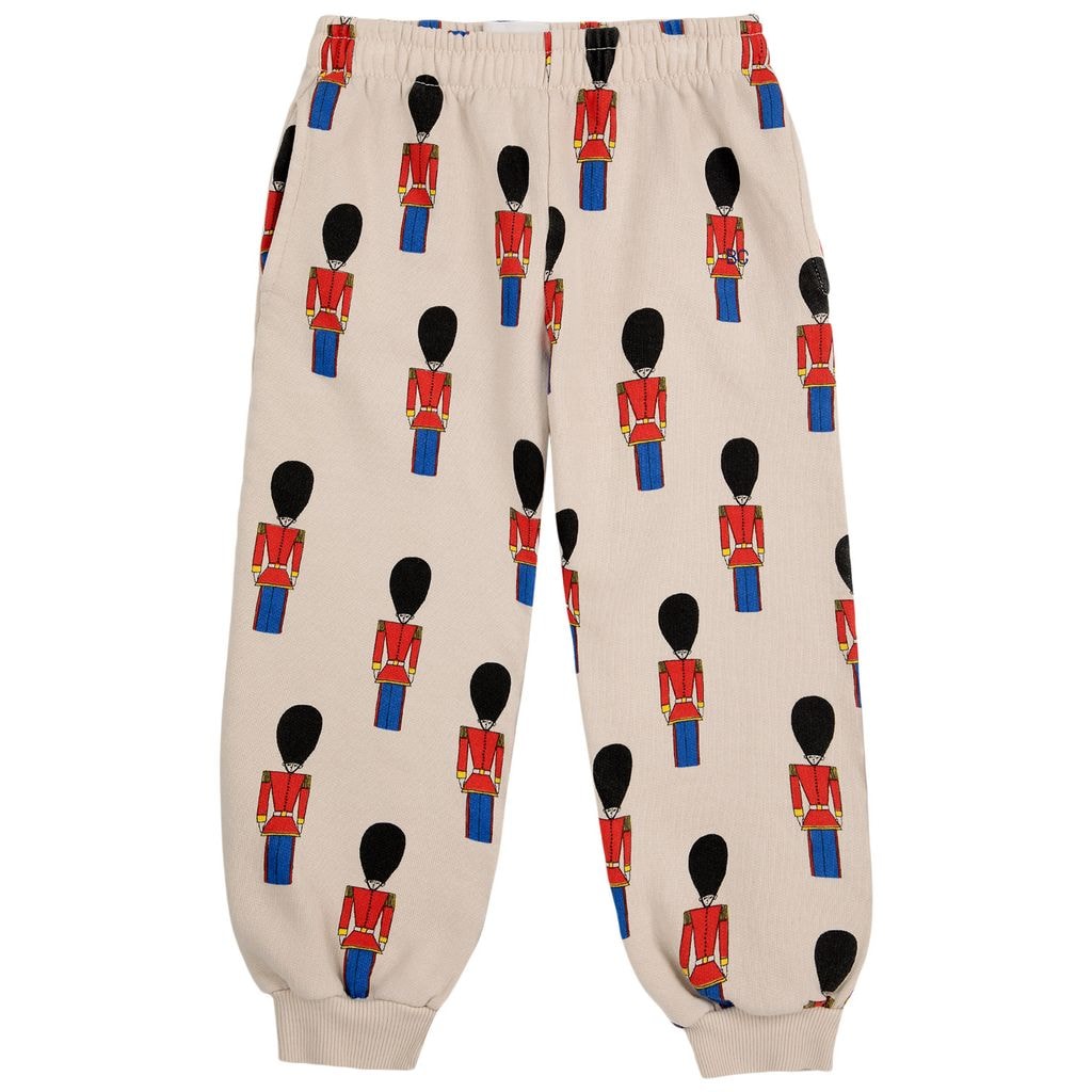 Little Tin Soldiers Printed Sweatpants Beige