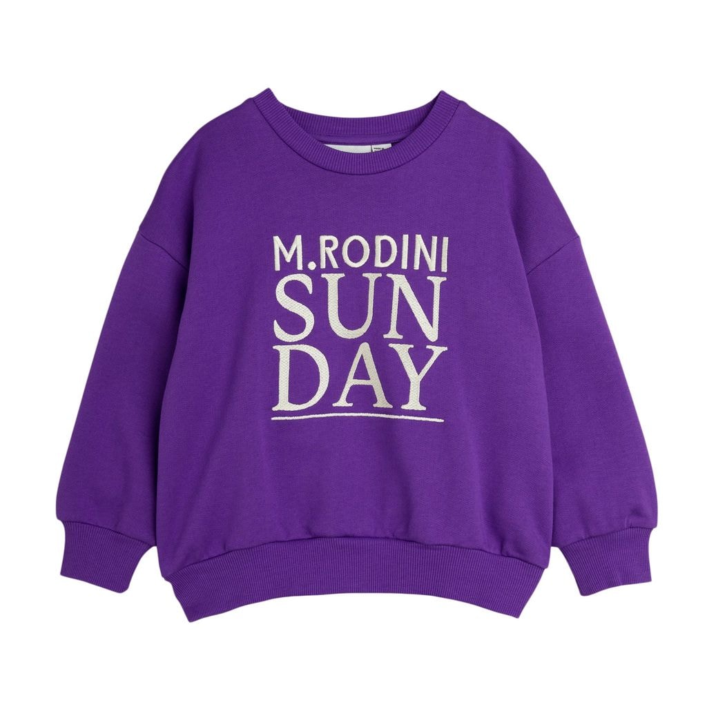 Sunday Sweatshirt Purple