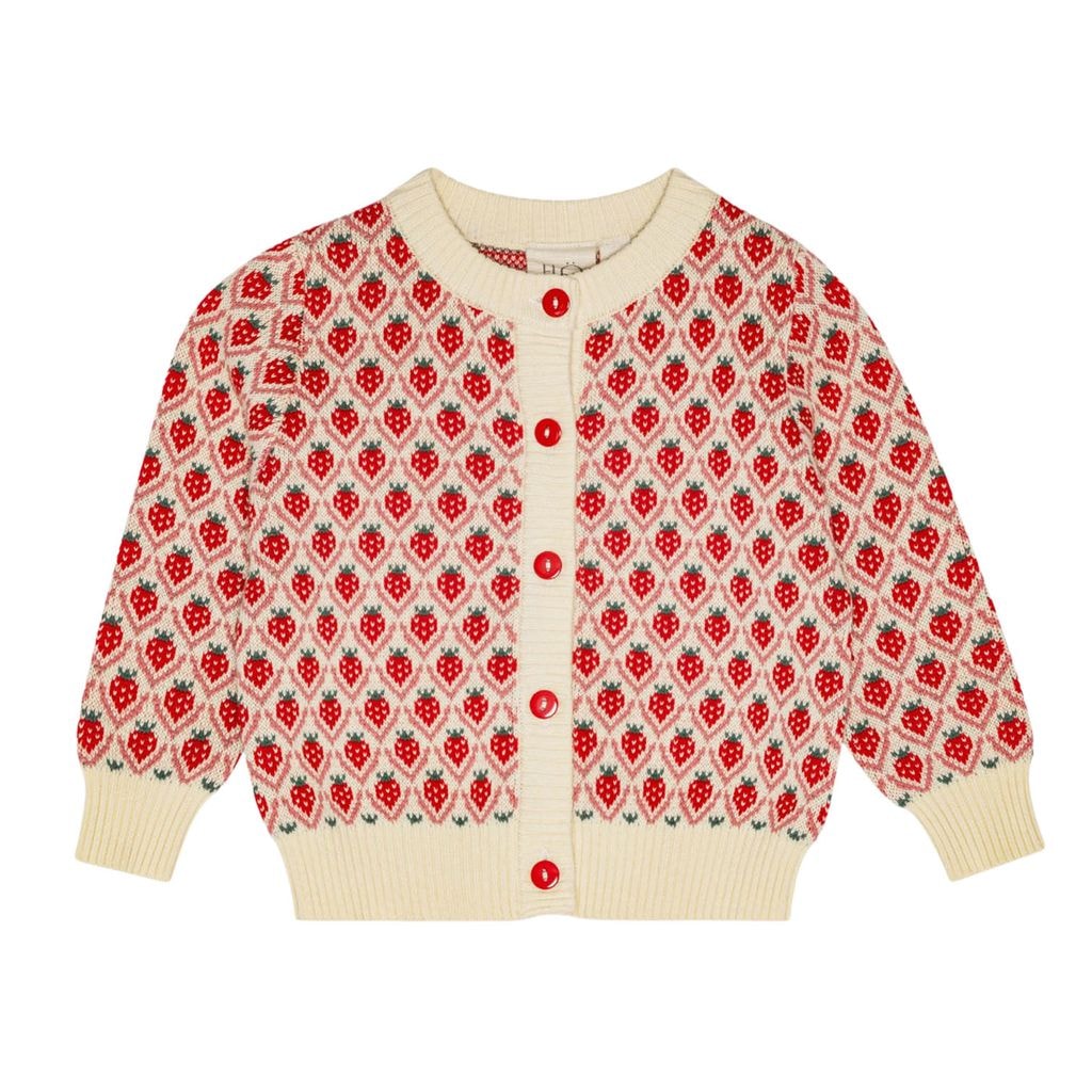 Zuri Cardigan Soft White Berry