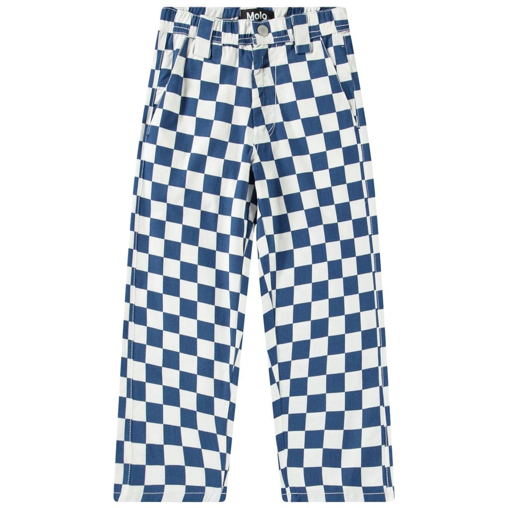 Ataru Woven Pants Best Blue Check