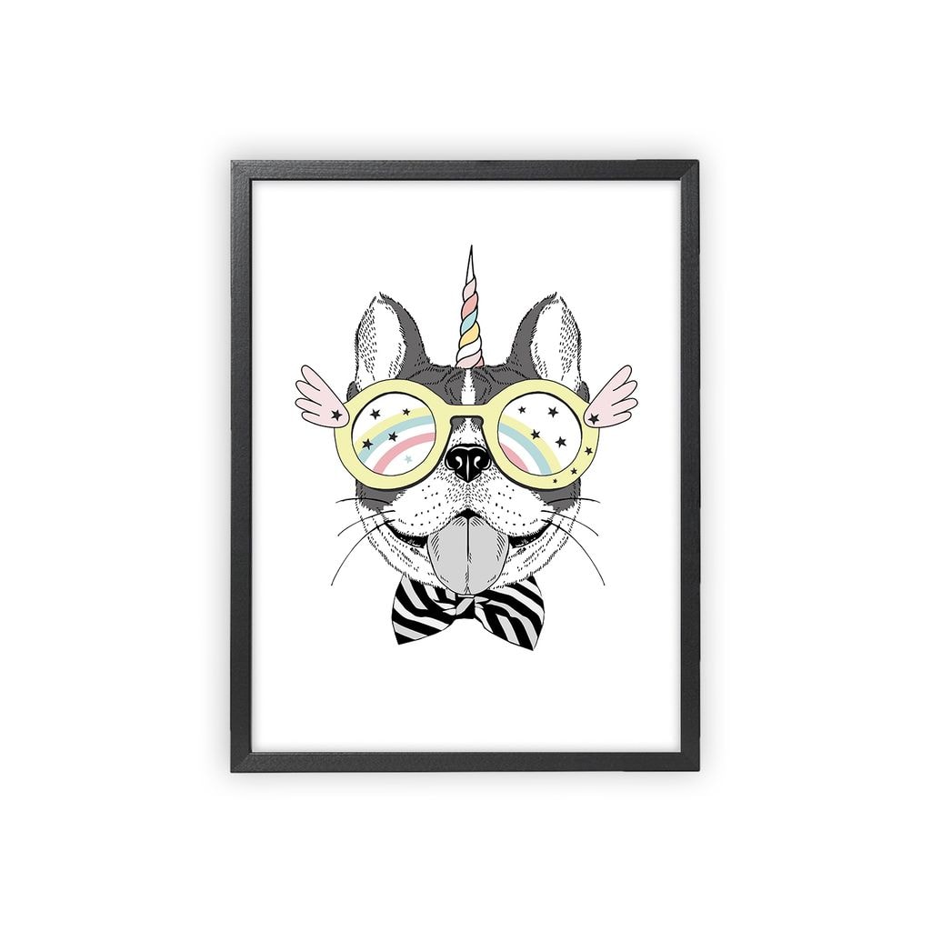Poster Unicorn Dog