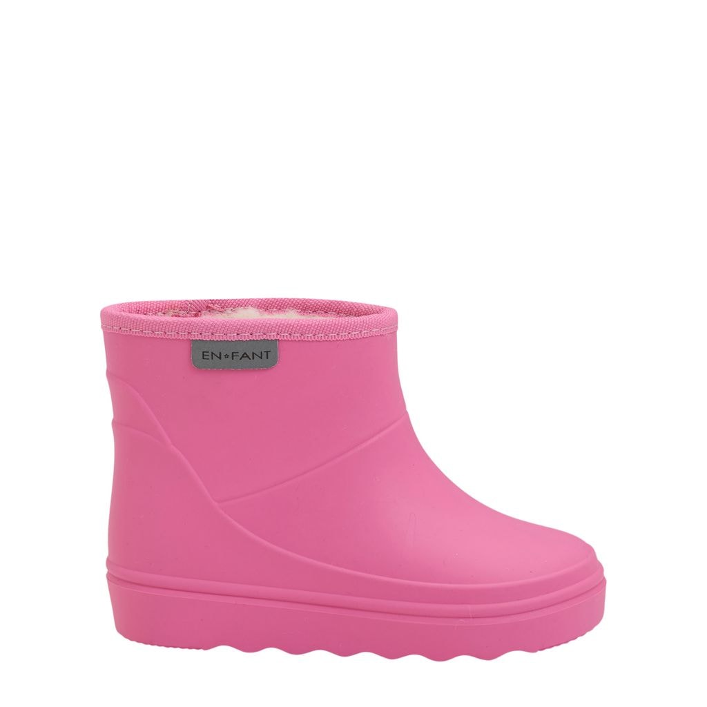 Thermo Boots Short Solid  Carmine Rose